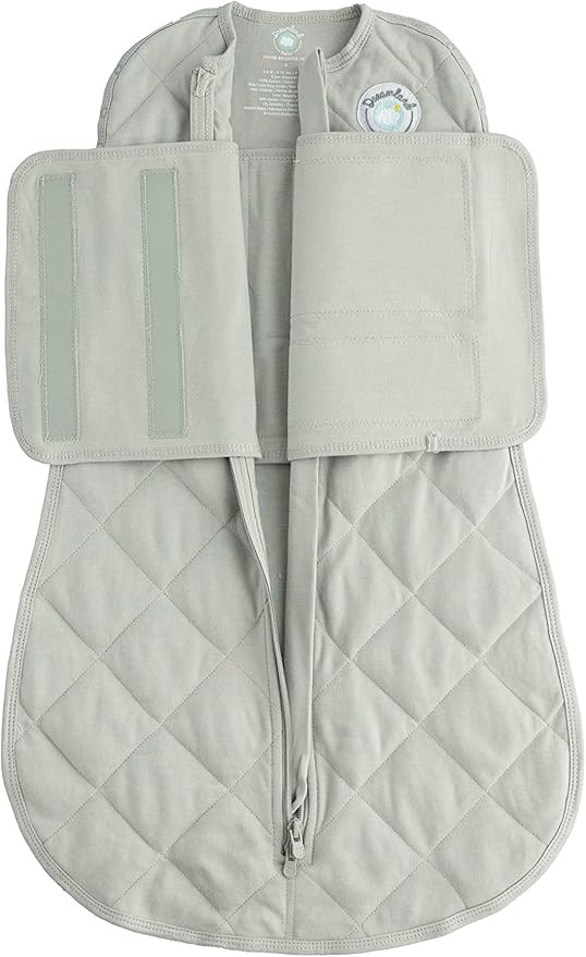 Dreamland Baby Sleep Swaddle | Gently Weighted Sleep Swaddles 100% Natural Cotton 2-Way Zipper Ma... | Amazon (US)