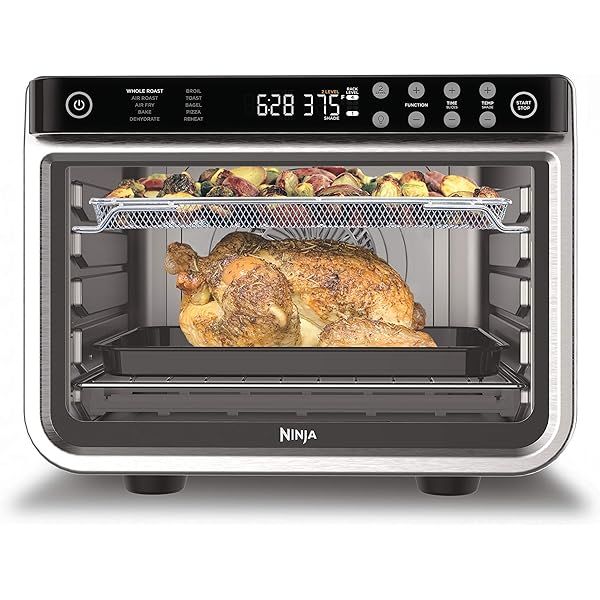 Ninja DT251 Foodi 10-in-1 Smart XL Air Fry Oven, Bake, Broil, Toast, Air Fry, Air Roast, Digital Toa | Amazon (US)