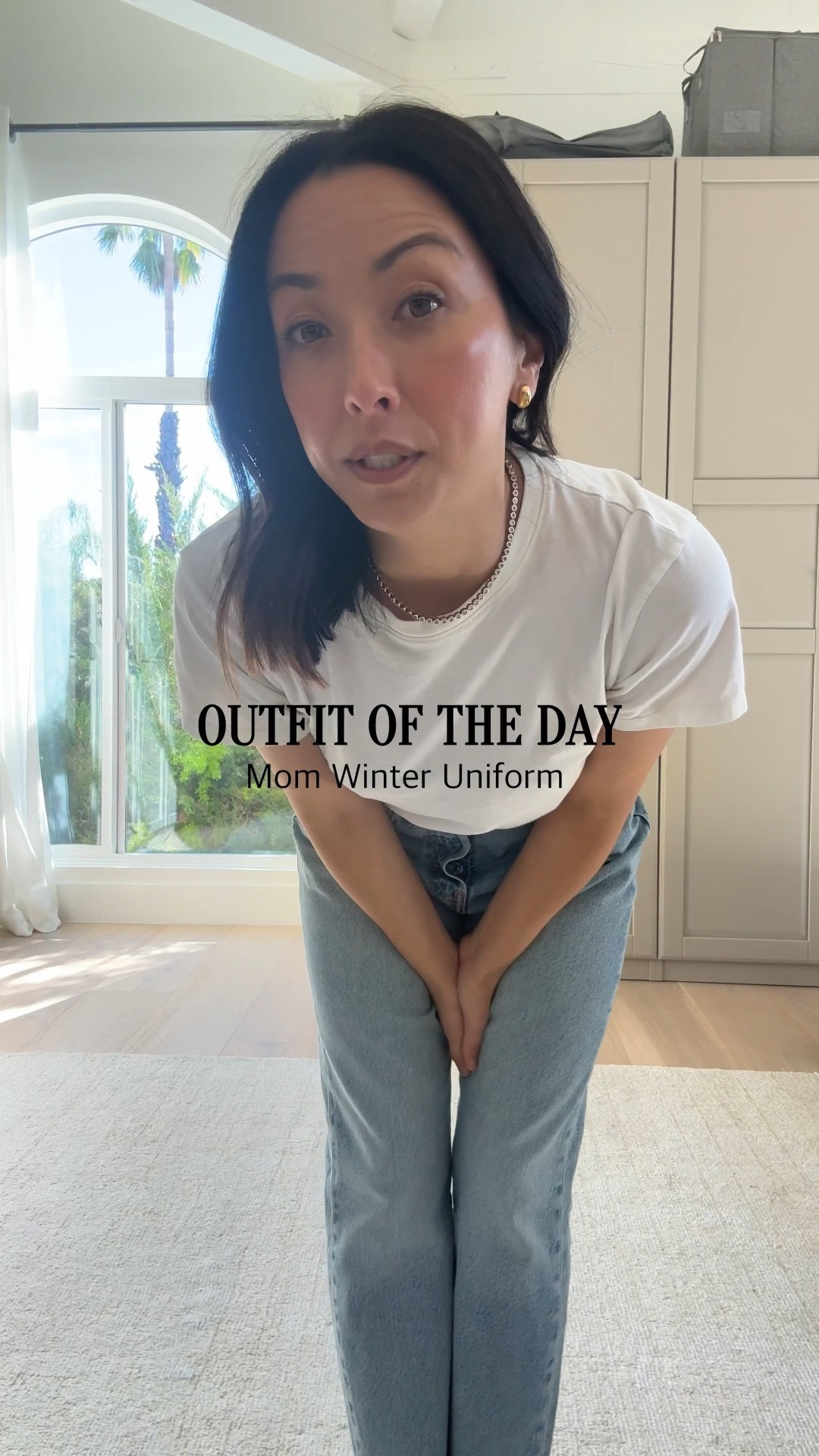 Outfit of the day: Winter mom uniform. I wear a lot of sweaters, jeans, and a big coat in the winter time. Coat is old Gentle Herd, but linking similar. 

Gentle Herd coat xs
Everlane tee medium
Everlane cotton sweater xs
Levi's 501 Crop Lightweight 26, cut hems. although you don't need to. 
Aritzia socks xs/s
Onitsuka Tiger sneakers 4 mens - run a half size big
Amazon bag
Fine Art hat (old)

#LTKootd #LTKPetite #LTKmomlife