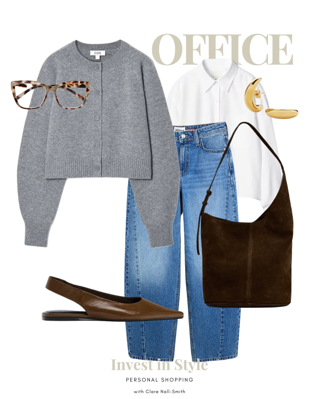 Styling barrel leg jeans 
These river island ones are working pretty well for people - not too extreme on the curved leg shape and available in 3 lengths. 
I wear a 12 reg (if inbetween sizes I’d size down) I can get away with size down as my waist measure is on the smaller side of a U.K. 14 . 

#LTKFashionMonth #LTKworkwear #LTKuk