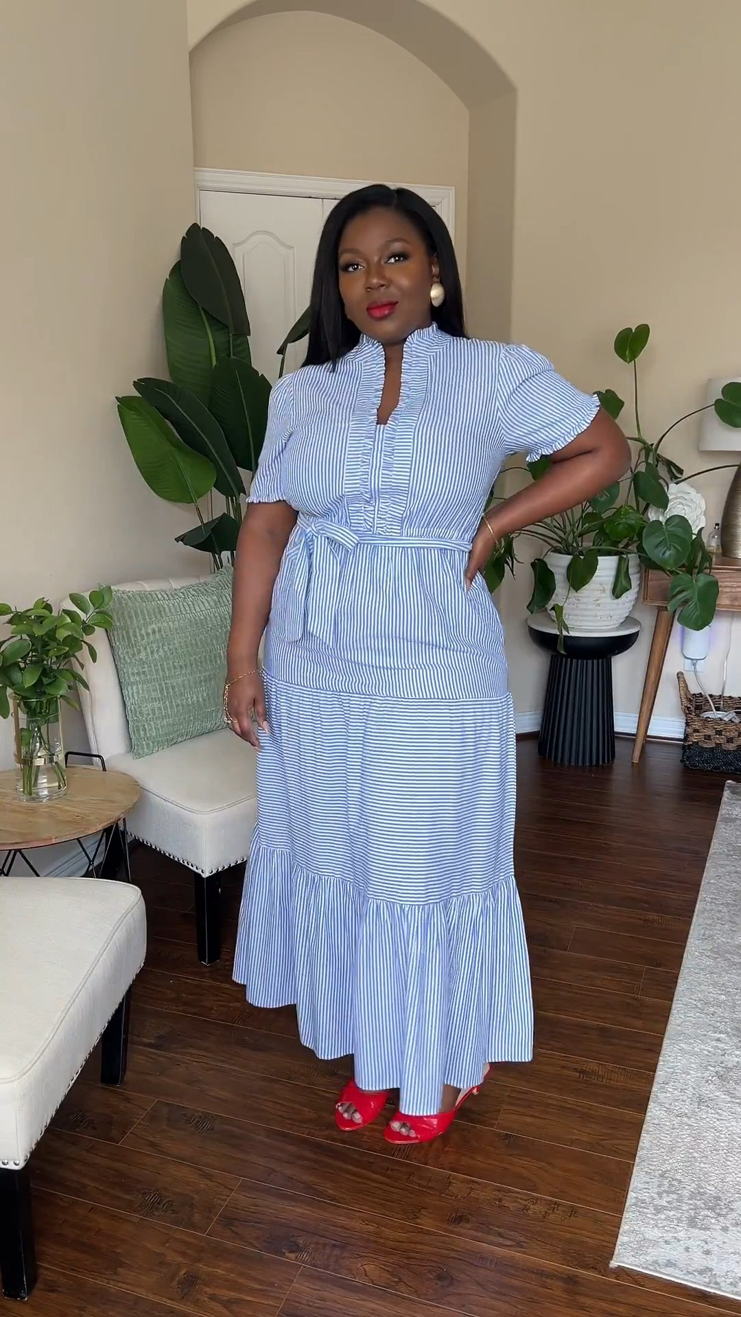 I’m wearing a size 14 

#LTKMidsize #LTKWatchNow #LTKFindsUnder100