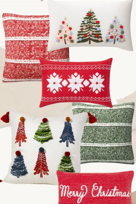 Target Christmas tree pillows

#LTKhome #LTKSeasonal #LTKHoliday