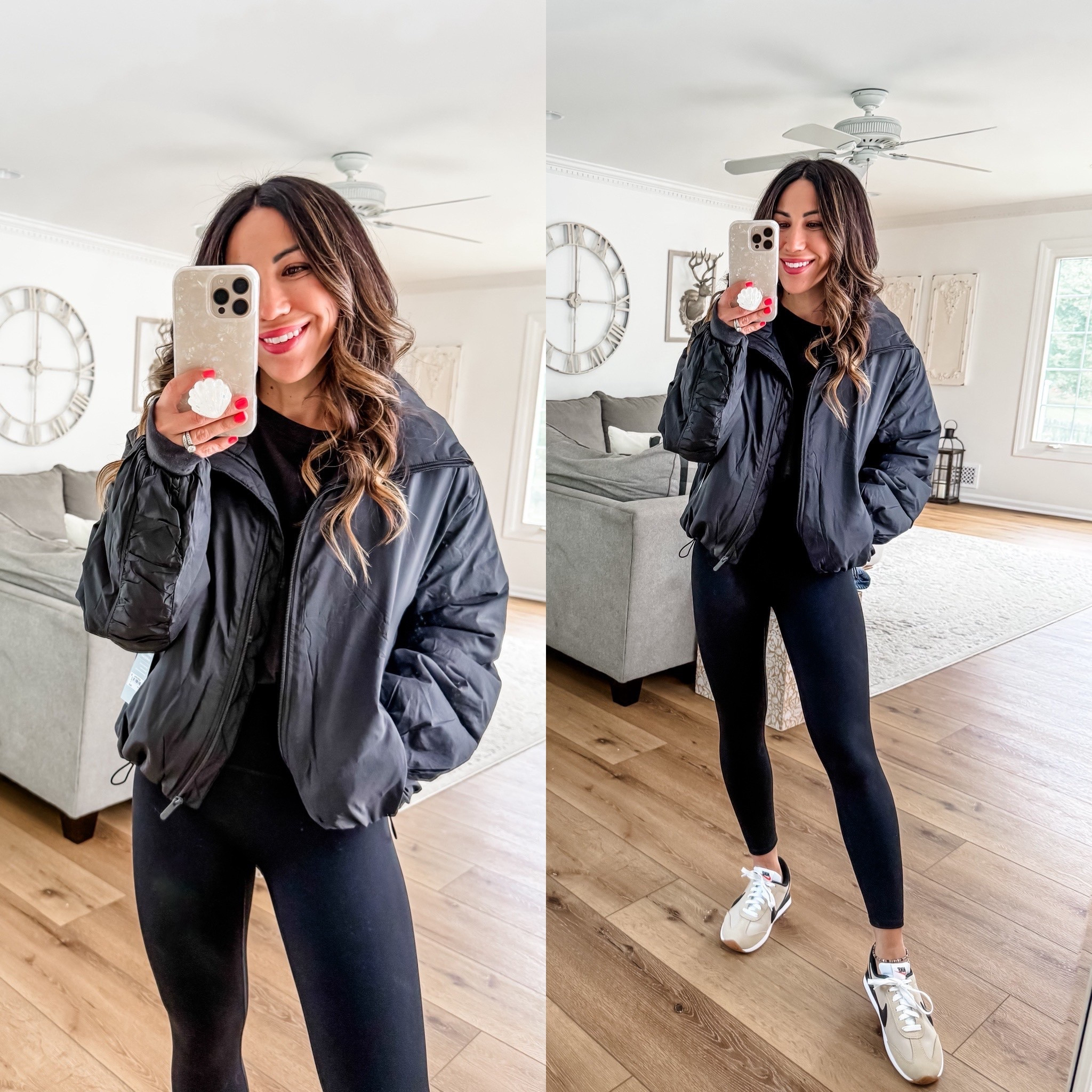 Xs jacket. Small leggings code tammyxspanx. Sneakers TTS. Nordstrom anniversary sale. Nsale 

#LTKFindsUnder100 #LTKSaleAlert #LTKFindsUnder50