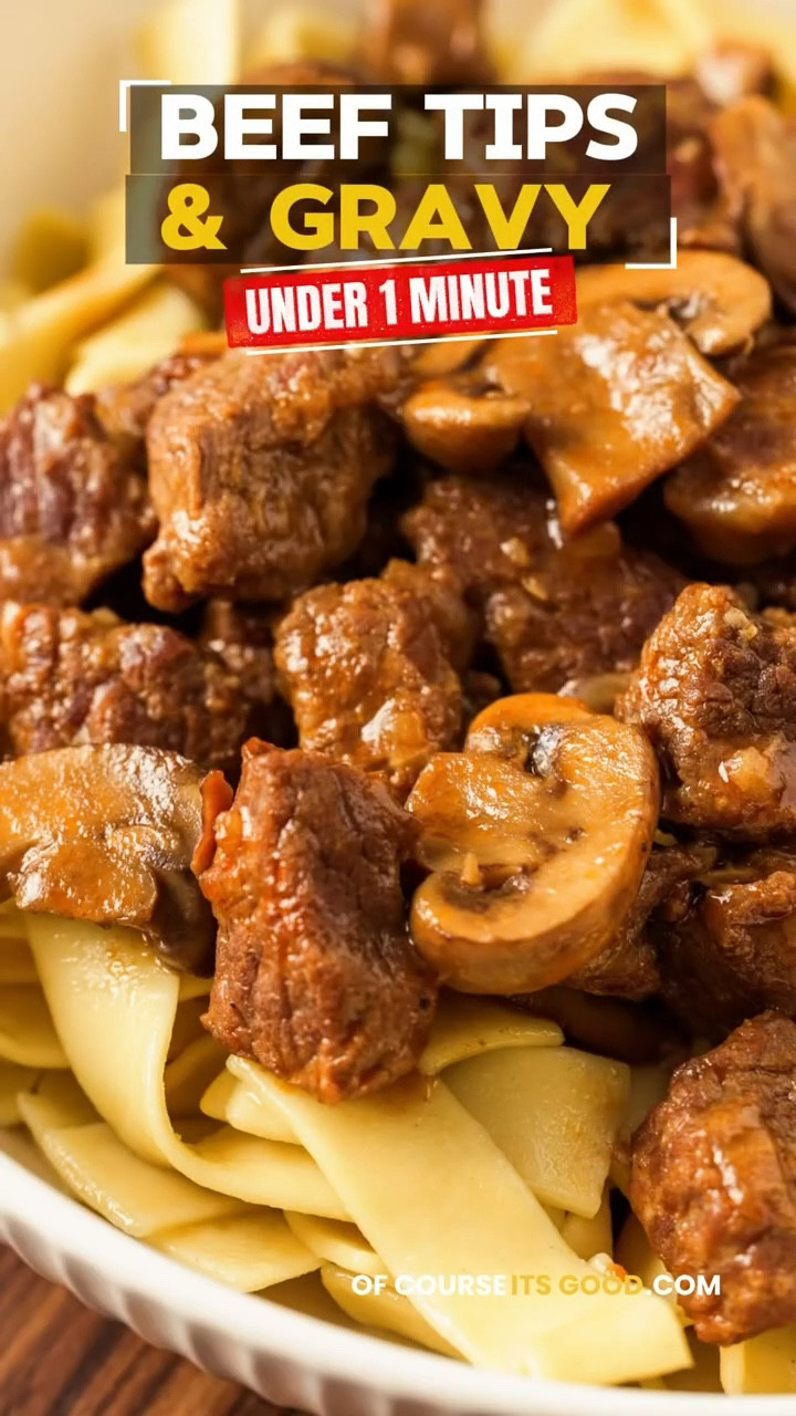 OF COURSE IT’S GOOD 👩🏻‍🍳 UNDER 1 MINUTE | Beef Tips & Gravy 🙌🏻

Full recipe: ofcourseitsgood.com


#LTKvlog #LTKHome #LTKfoodie