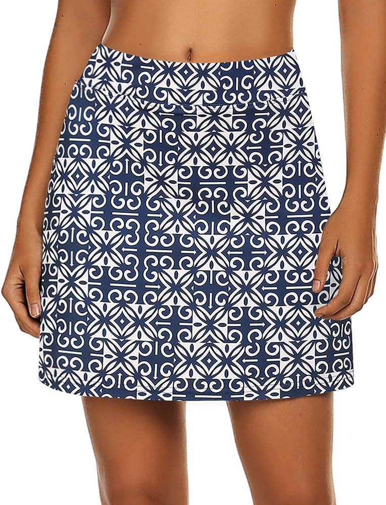 Ekouaer Women's Active Performance Skort Lightweight Skirt for Running Tennis Golf Workout Sports | Amazon (US)