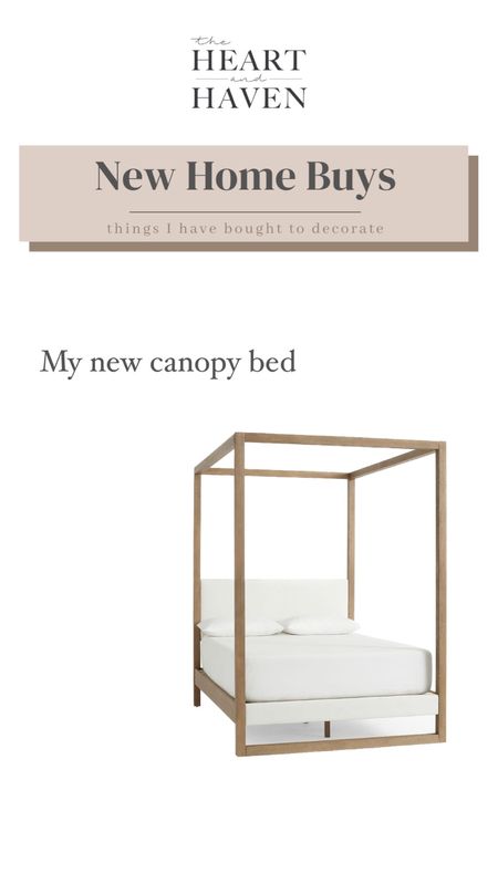 #canopybed #masterbedroom #bedroomfurniture