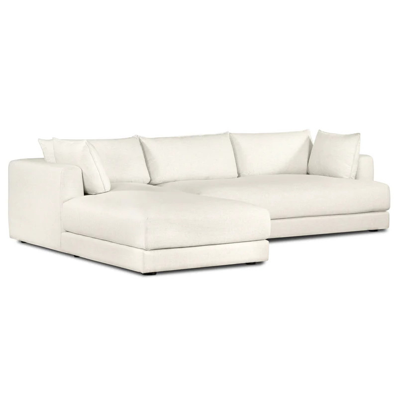 Poly & Bark Marcel 122" Sectional Sofa with 80" Chaise | Overstock
