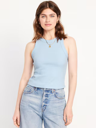 Snug Crop Tank Top | Old Navy (US)