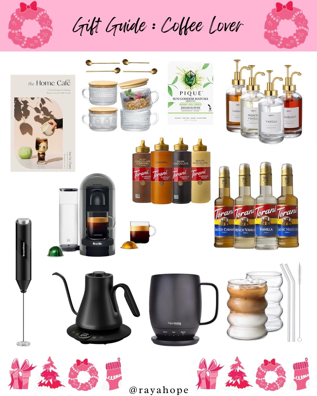 Gift Guide For The Coffee Lover / Coffee Lover Gift Guide / Christmas Gift Guide / Christmas Gift Ideas / Coffee Gift Guidee

#LTKSeasonal #LTKHoliday #LTKGiftGuide