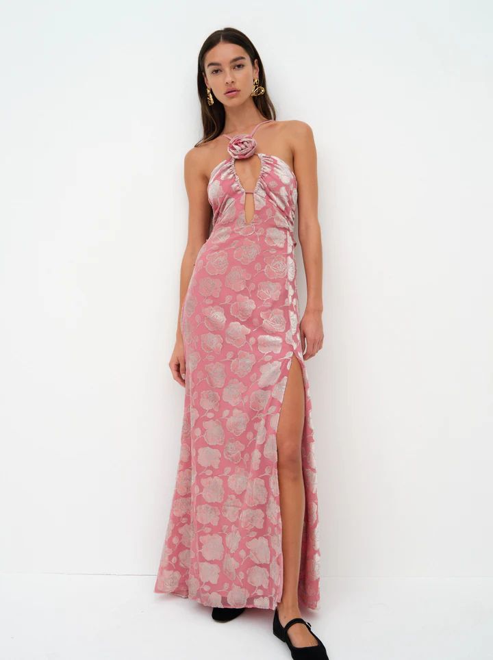 Raya Maxi Dress — Pink | For Love & Lemons