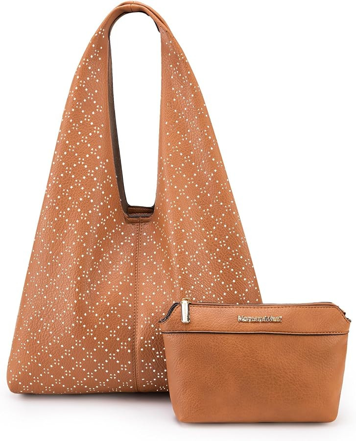 Montana West Hobo Bags for Women Slouchy Shoulder Purses and Handbags | Amazon (US)