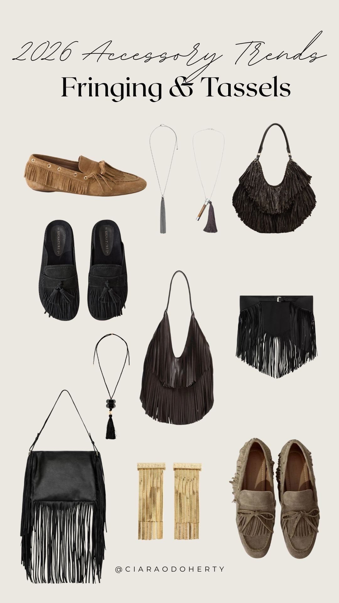 2026 Accessory Trends: Fringing & Tassels

Fringe bag, tassel loafer, tassel belt, tassel bag, tassel necklace, fringed shoes, Zara, H&M 

#LTKireland #LTKeurope #LTKspring
