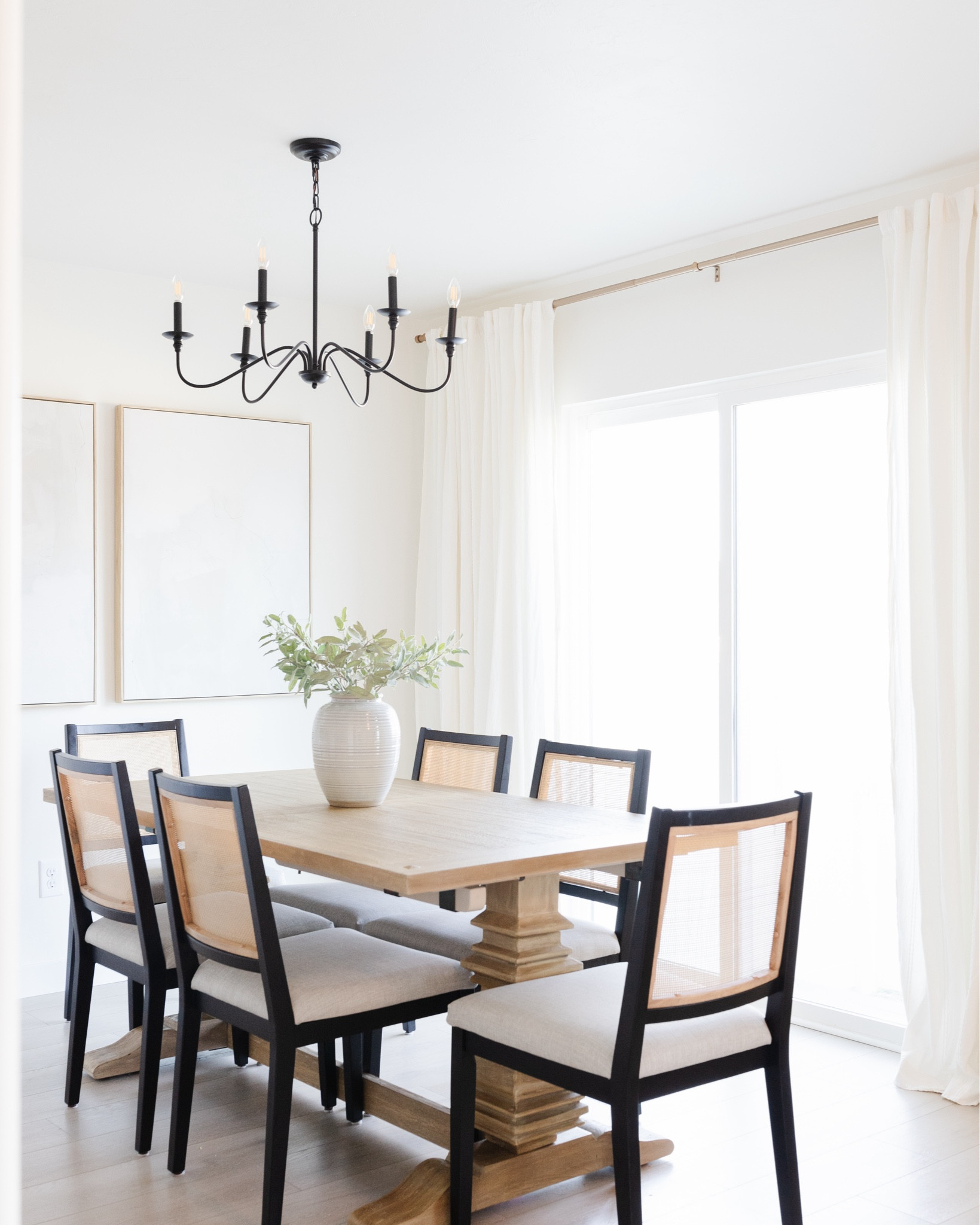 Room #5- Our Dining Room 🤍 Swipe for the Before👉

This was the very first before & after I posted on this account and it still gets me every time. 

Walls & ceilings: Benjamin Moore Swiss Coffee @ 75% strength 

To shop this post, head to my stories or click the link in my bio & choose “Shop my LTK”

8 days until moving into our new house!!!  Stay tuned for room #6 tomorrow 🙌

#housebeforeandafter #homebeforeandafter #beforeandafter #traditionalcoastalhome #homedecor 

#LTKFindsUnder100 #LTKFindsUnder50 #LTKHome