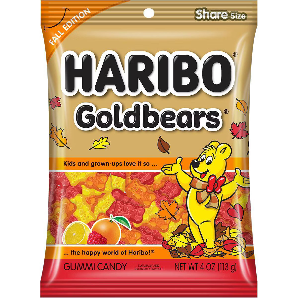 Haribo Halloween Goldbears Fall Edition - 4oz | Target