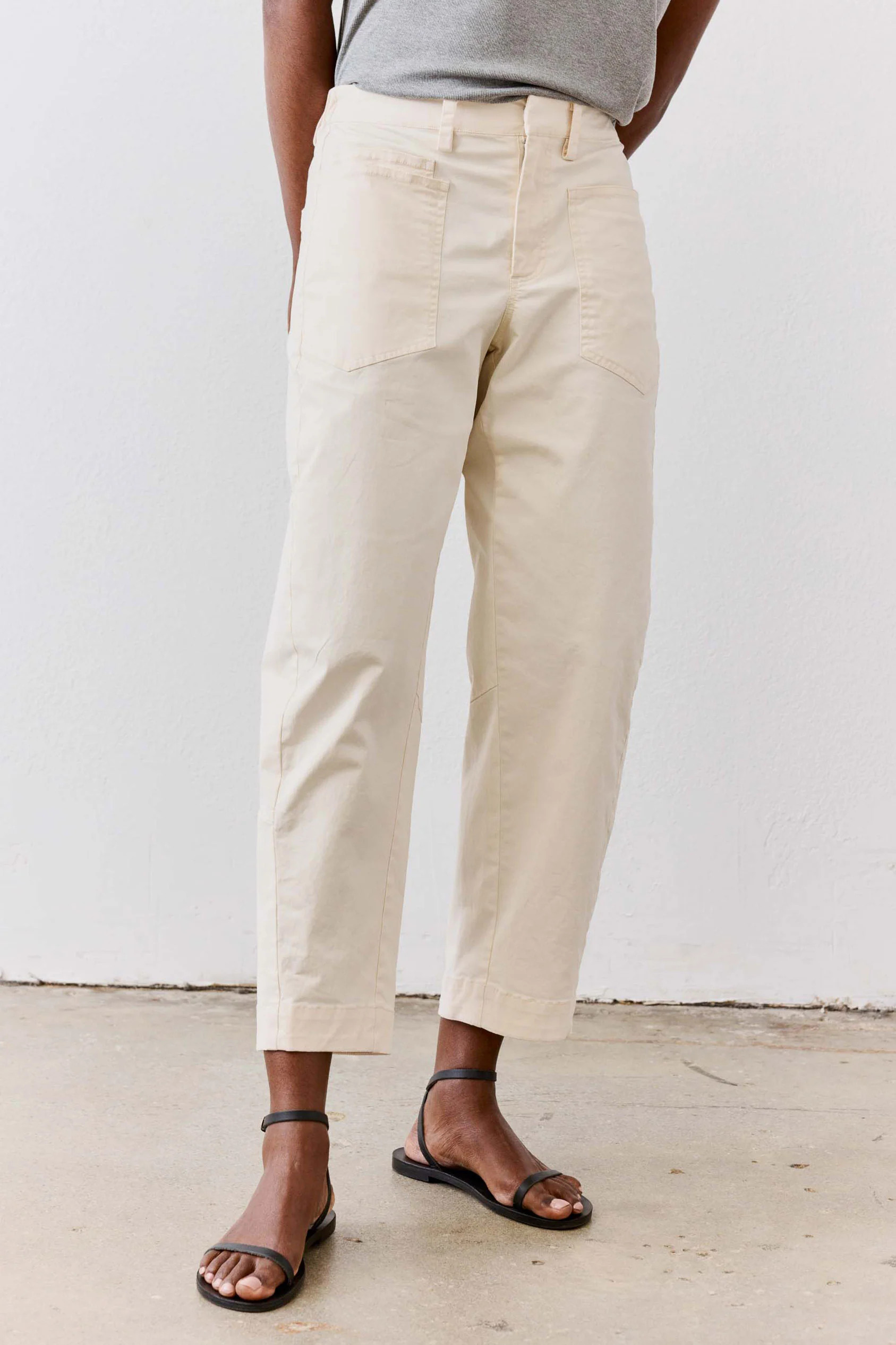 The Slouchy Soft Twill Pants | Ruti