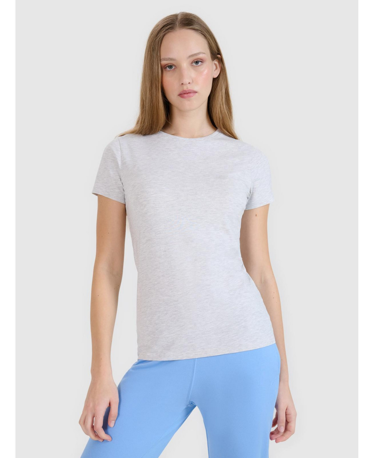 4F Women's Slim Plain T-Shirt - White | Macy's