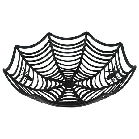 Multi-purpose organizer tray Halloween decor fruit plate for the dining table Black | Walmart (US)