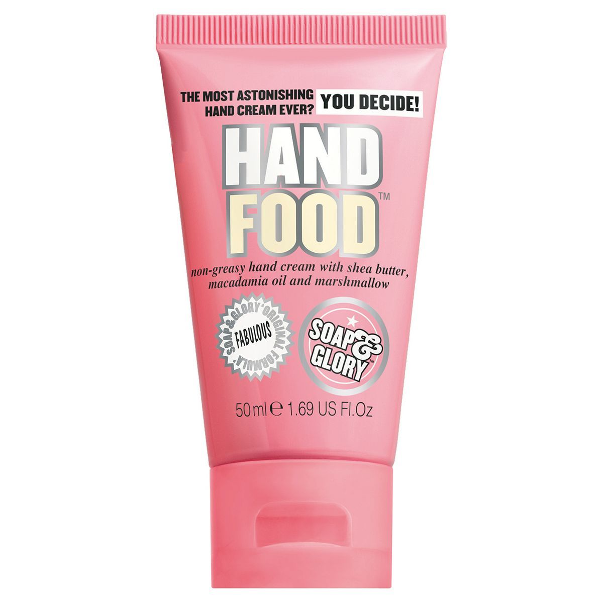 Soap & Glory Hand Food Hydrating Hand Cream - Original Pink Scent - Travel Size - 1.69 fl oz | Target