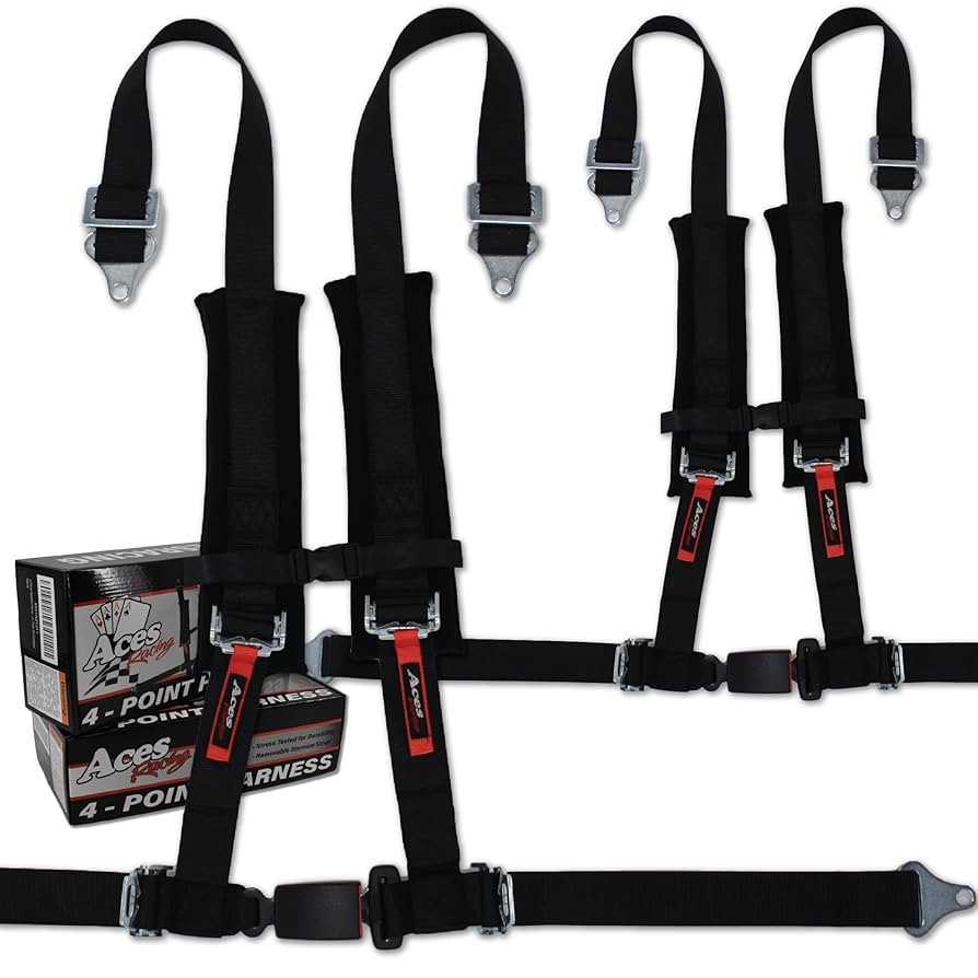 4 Point Harness Pair - with 2 Inch Padding - Aces Racing | Amazon (US)