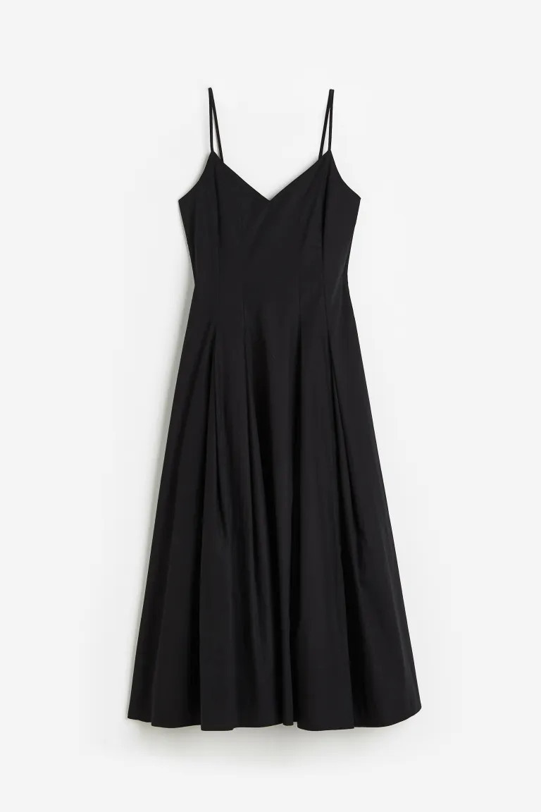 Pleated Cotton Dress | H&M (US + CA)