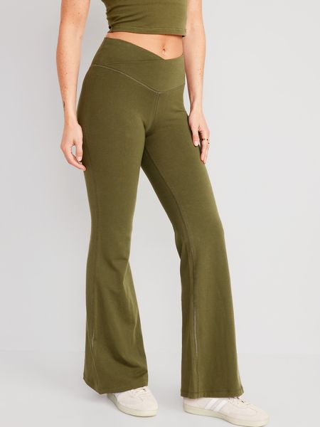 Extra High-Waisted PowerChill Super-Flare Pants for Women | Old Navy (US)
