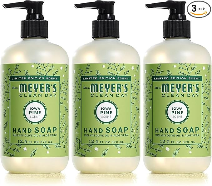 MRS. MEYER'S CLEAN DAY Hand Soap, Made with Essential Oils, Biodegradable Formula, Limited Editio... | Amazon (US)