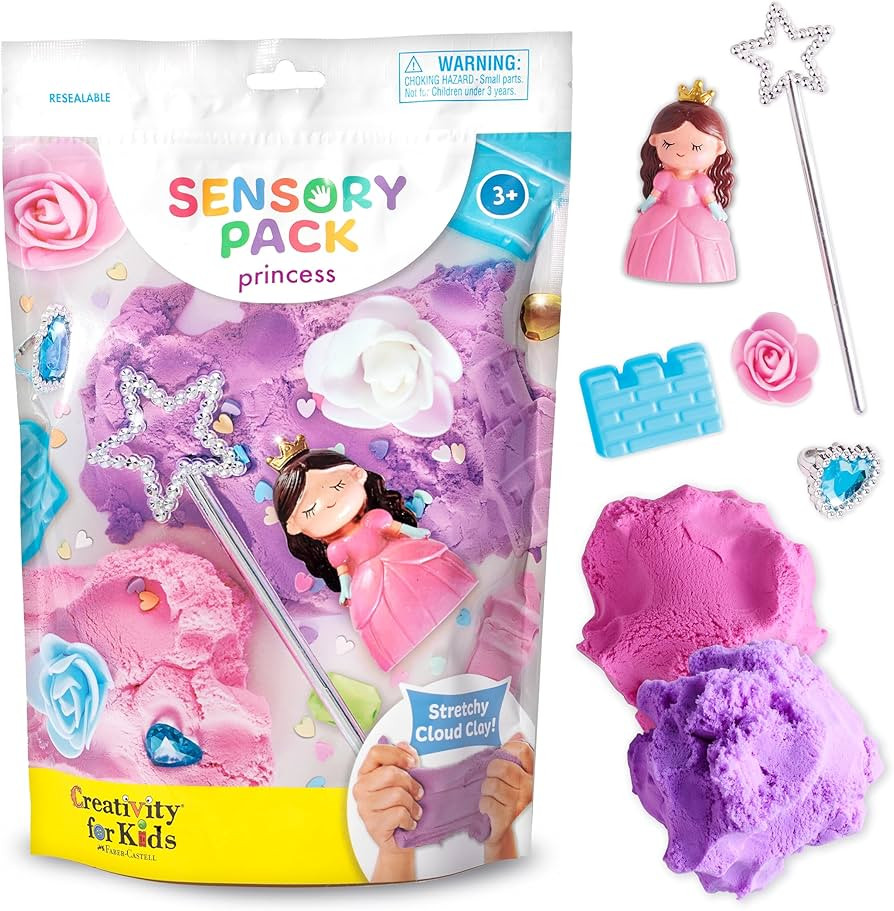Creativity for Kids Sensory Pack: Princess - Calm Down Corner and Sensory Bin Filler Supplies, Ca... | Amazon (US)