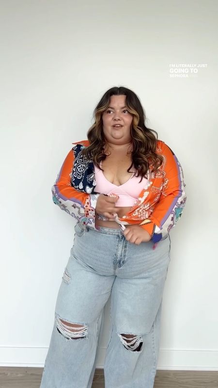 Plus size get dressed with me 
Plus size Brami size 2X from Klassy Network 
Plus size button down top size 3X from Shein 
Plus size wide leg jeans size 20 from ELOQUII 

#LTKFind #LTKunder50 #LTKcurves