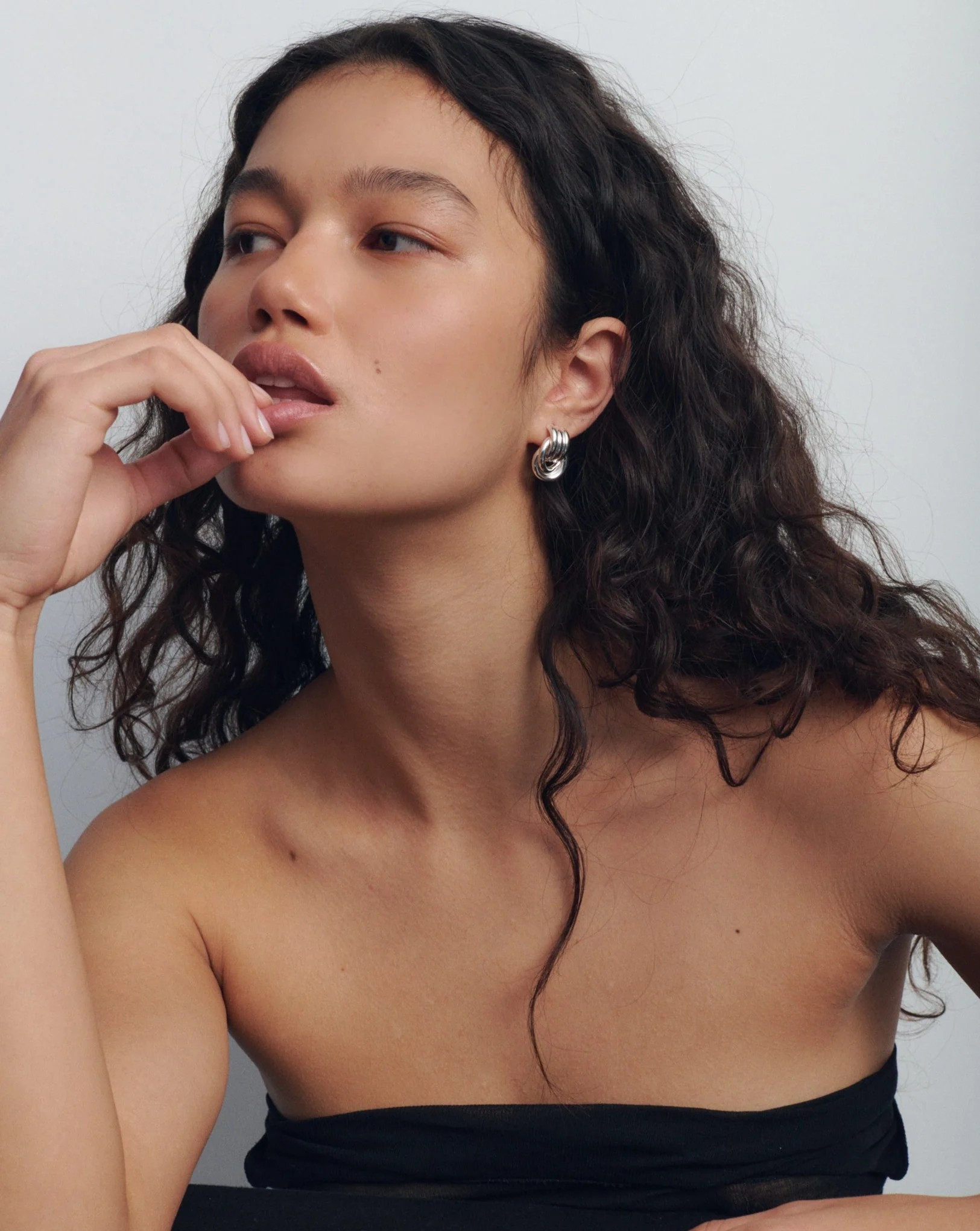 DOUBLE KNOT MIXED EARRINGS | Heaven Mayhem