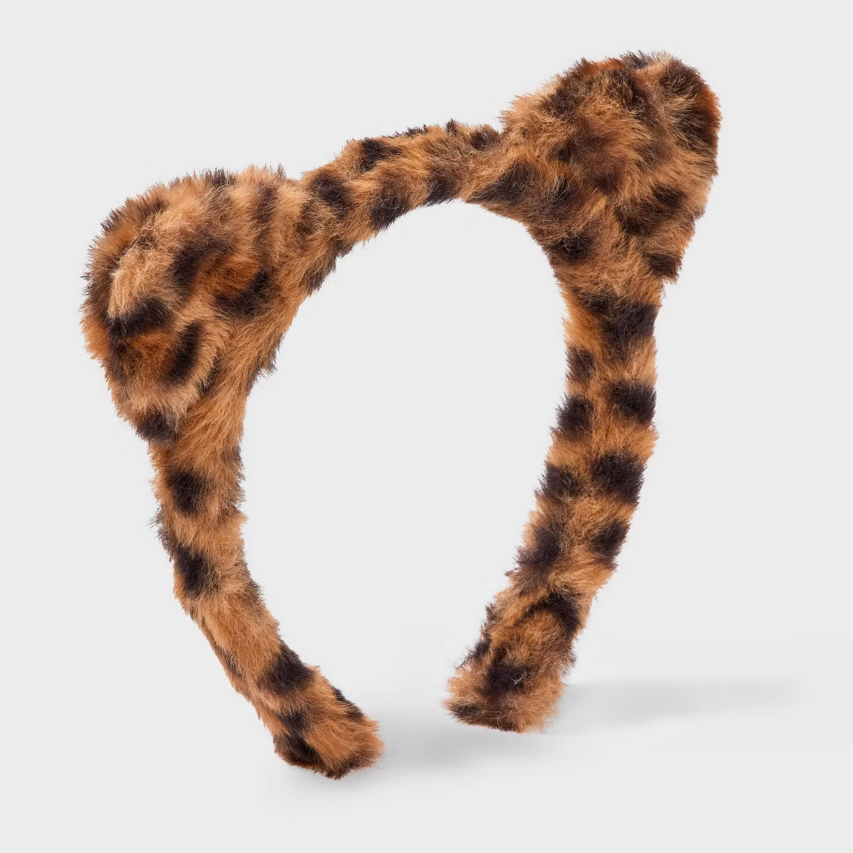 Girls' Leopard Printed Faux Fur Headband - Cat & Jack™ | Target
