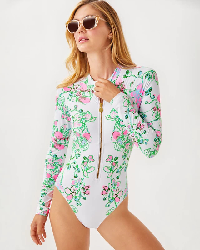 Randee Rashguard One-Piece Swimsuit | Lilly Pulitzer | Lilly Pulitzer