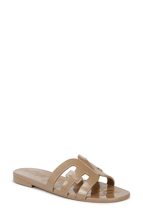 Sam Edelman Bay Jelly Slide Sandal in Amber Gold at Nordstrom, Size 8 | Nordstrom
