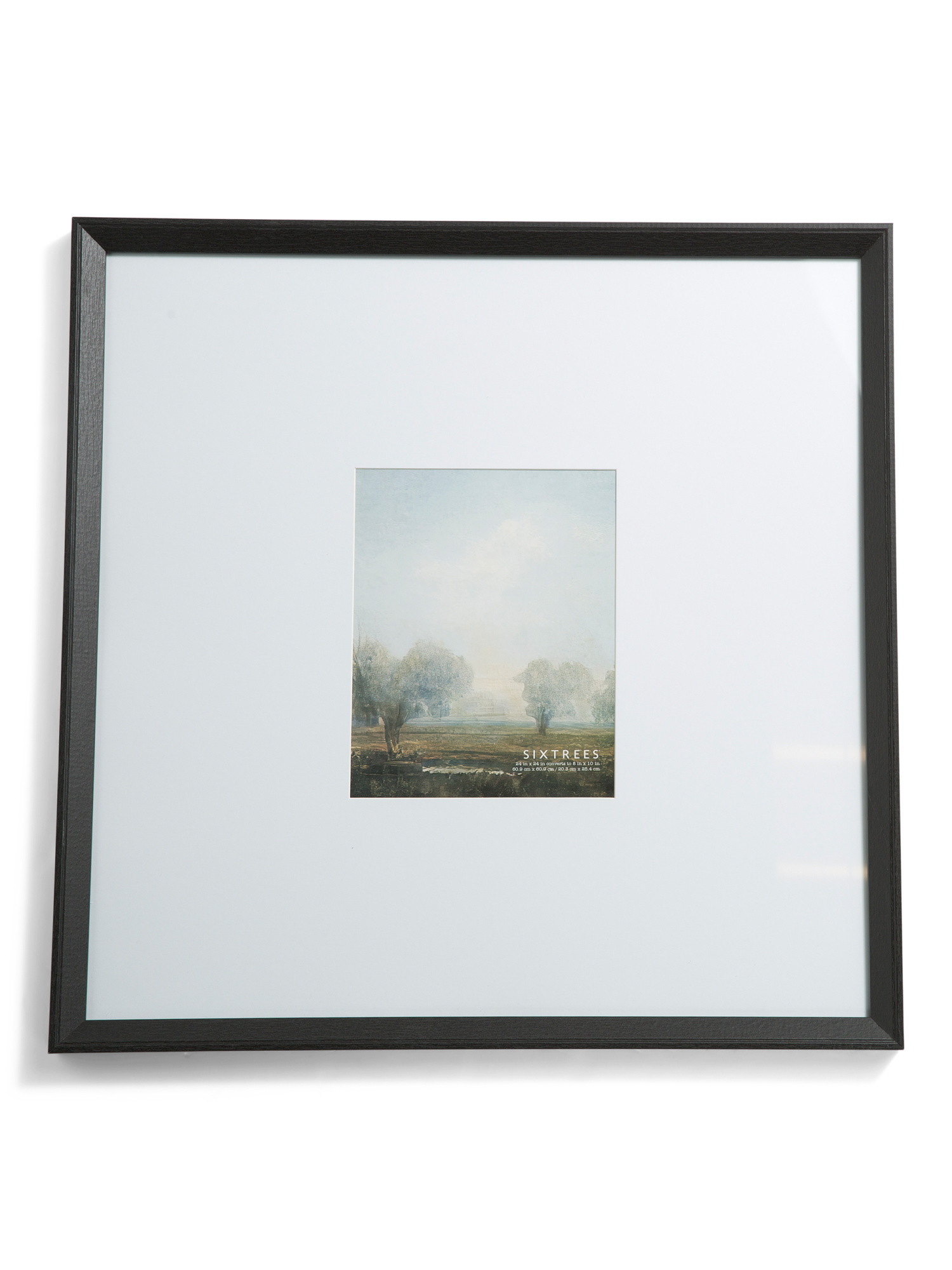 24x24 Matted To 8x10 Fayette Wall Portrait Picture Frame | TJ Maxx