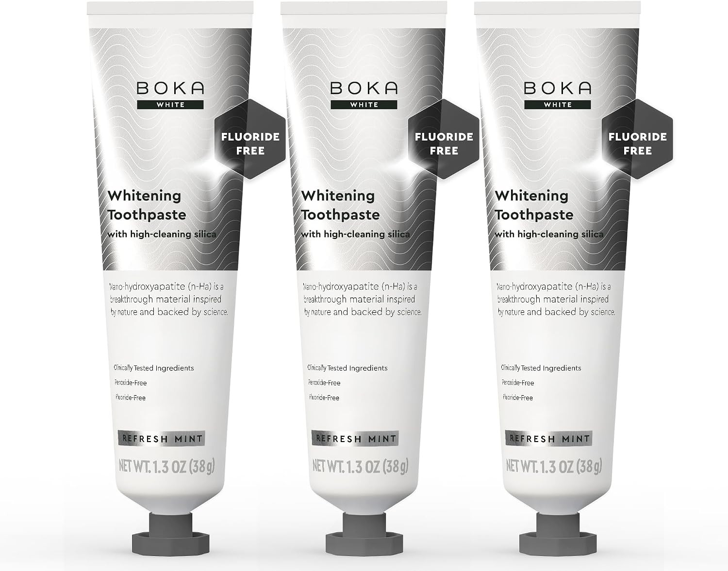 Boka Toothpaste - Nano Hydroxyapatite Toothpaste, Fluoride Free Toothpaste | Amazon (US)