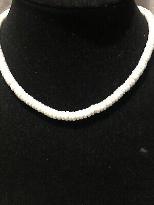 Beautiful Vtg Hawaii Puka Shell Silver Tone Clasp choker necklace  | eBay | eBay US