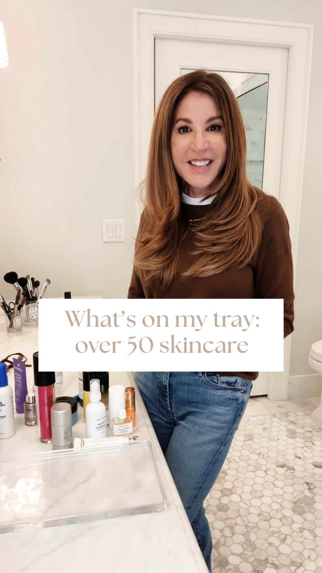 Over 50 skincare routine: here's what's on my tray!🧴✨

I know the trend is, "what's in my bowl," but I have always been a tray girl. I like to have AM & PM all on one tray so I can easily access it and see what I own.  I have had a lot of you asking for a skincare and makeup routine recently so here you go! 😊

As a professional organizer I purge frequently and what ends up on the tray are items I have used for a while and pass the skin sensitivity test. I use a mixture of drugstore products and some amazing new brands for my sensitive skin. There are so many good things I've found so check out today's video!!

Do you want to see makeup next? Let me know!💄

Check out my lip care in stories one of them may surprise you!💋

✨If you want me to share any of the things on my tray comment LINKS!

#skincareover50skincare #over50 #declutteryourlife #womenover50 #over50style

#LTKHome #LTKmorningroutine #LTKBeauty