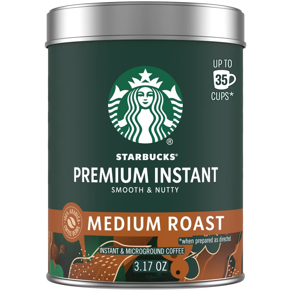 Starbucks Medium Roast Premium Instant Coffee - 3.17oz | Target