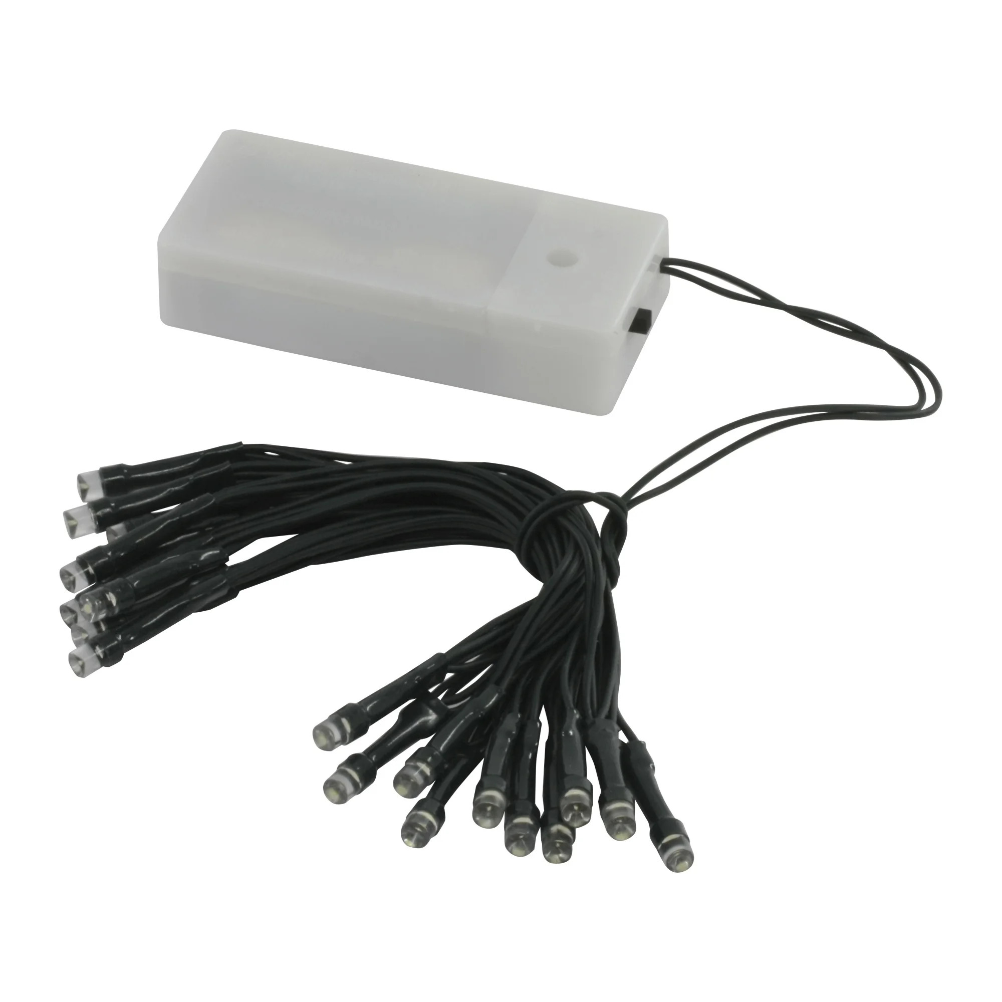 Christmas Decorative Battery Operated White Color 20 Count LED String Light Sets, by Holiday Time... | Walmart (US)