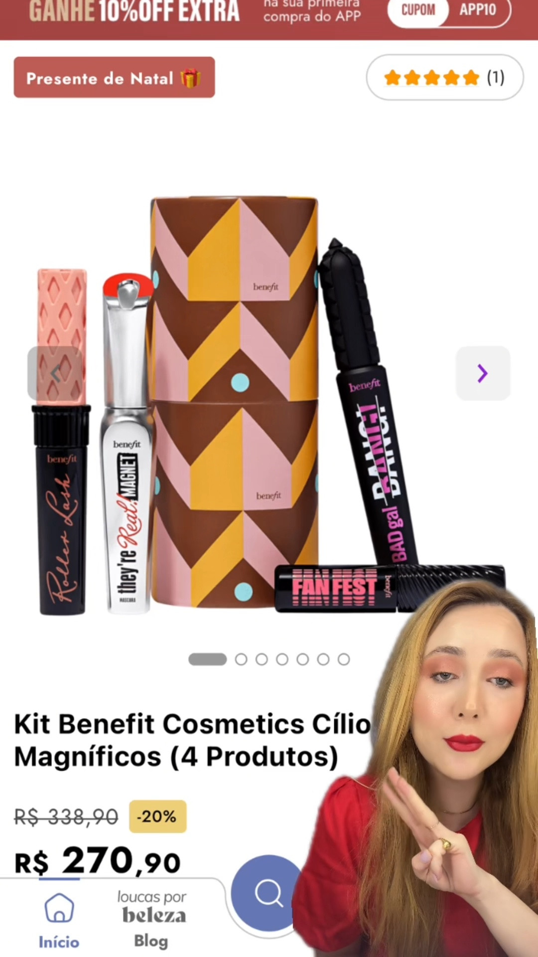 Guia de presentes de Natal, versão kits de Natal da benefit cosmetics. #LTKGift #NatalLTK #benefitcosmetics 

#LTKVideo #LTKGiftGuide #LTKbrasil