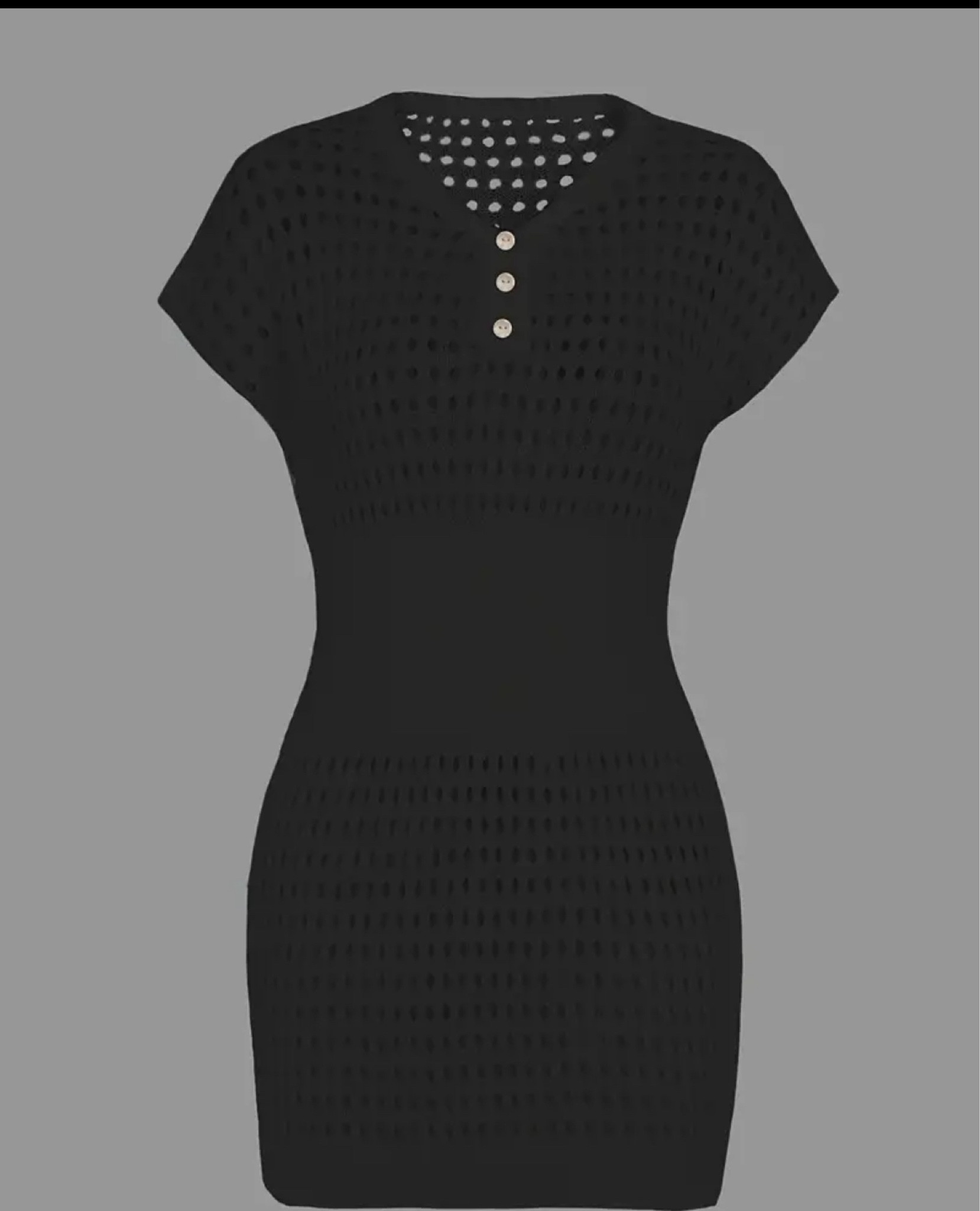 Black swim cover up

#LTKswim #LTKmidsize