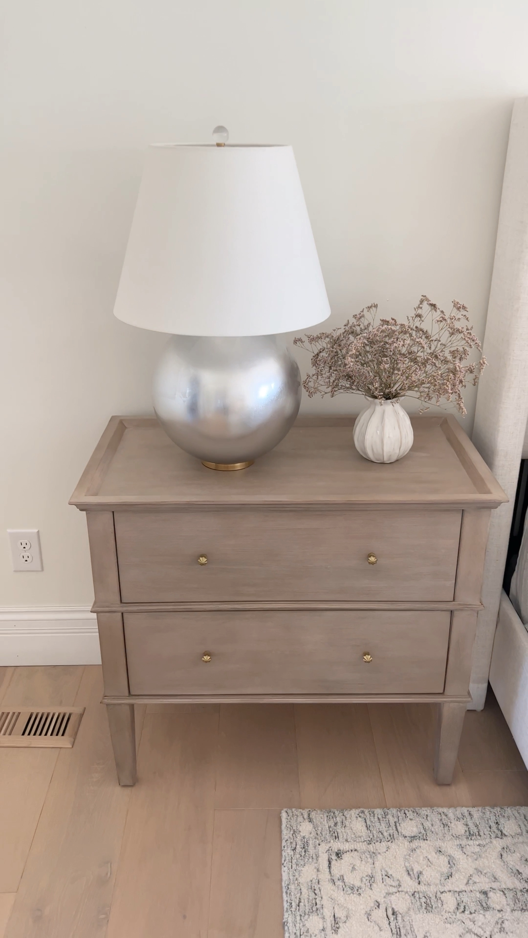 My nightstand is 30% off when you purchase one, and 40% off when you purchase two! This is the best discount I’ve ever seen on this piece! I have the washed wood color  

Nightstand, bedroom decor, home decor, spring decor, Ballard designs, table lamp, visual comfort, Target studio McGee, artwork, styling inspo 

#LTKSaleAlert #LTKCyberWeek #LTKHome