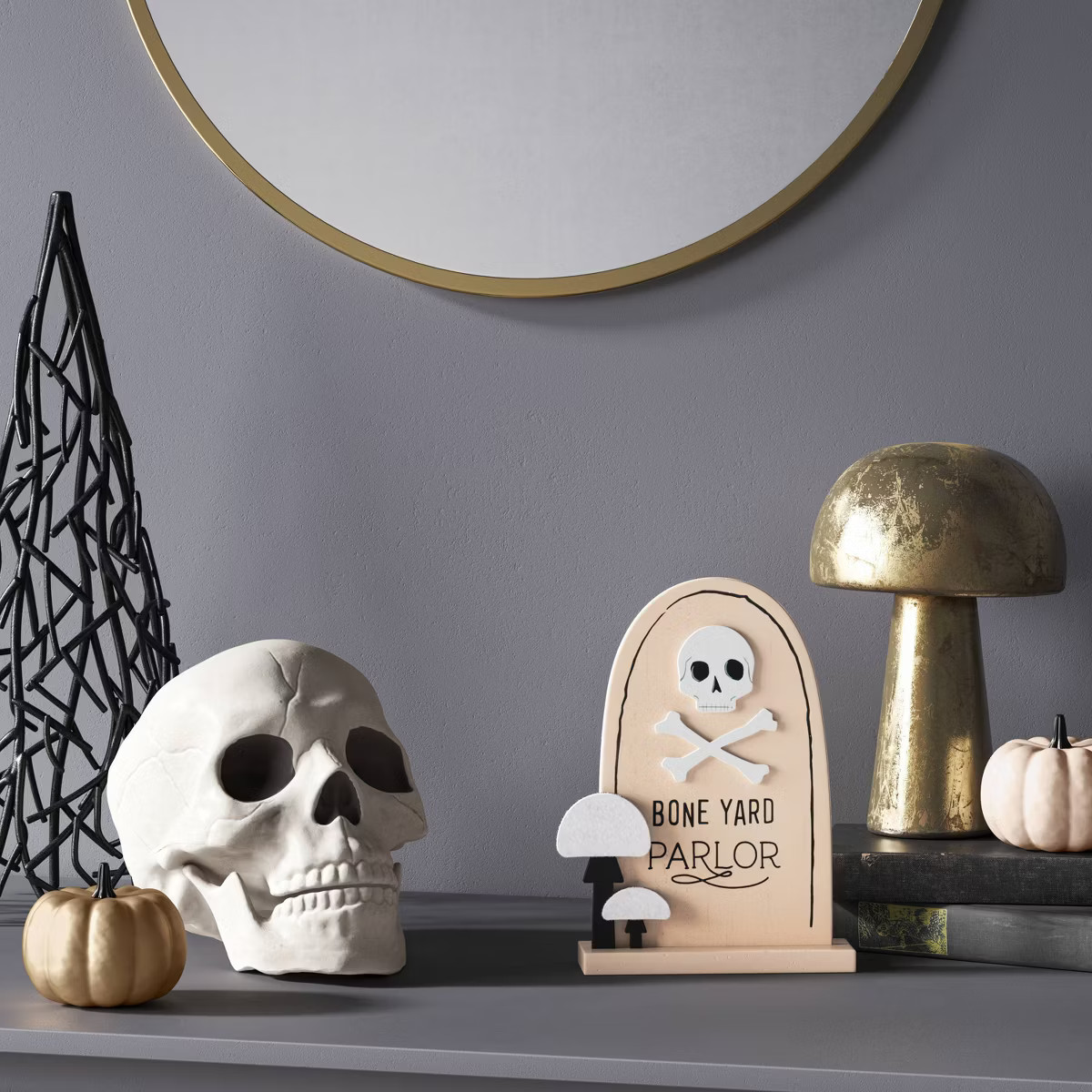 6" Medium Skull Halloween Decorative Prop Light Off-White - Hyde and EEK! Boutique\u2122 | Target