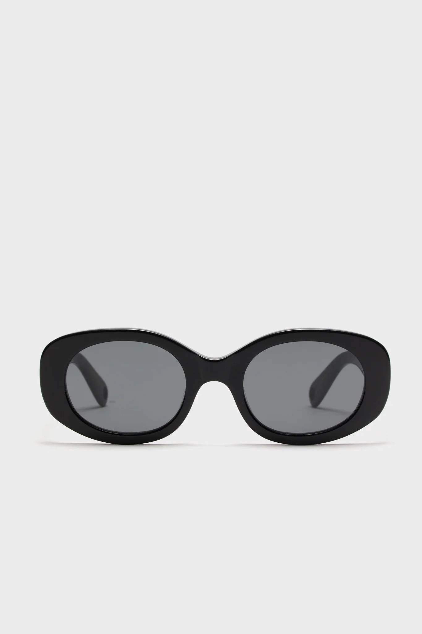 Gloss Black Lyna Sunglasses | Tuckernuck (US)
