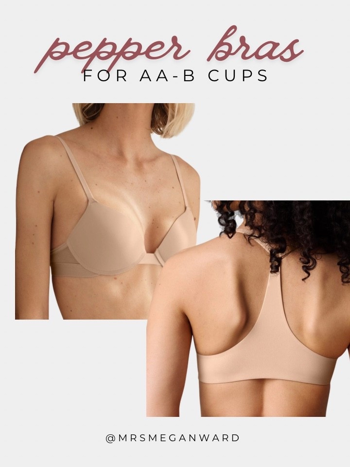 Small chested gals! These are the best bras if you have a AA to B size bra. They are designed to help boost what you have, no gapping and a comfortable fit!

The racer back design is perfect for hiding bra straps, and the lift up bra gives the girls a nice little boost ✨ The strapless also stays put and is perfect for dresses and tops!

#LTKOver40 #LTKootd #LTKmomlife
