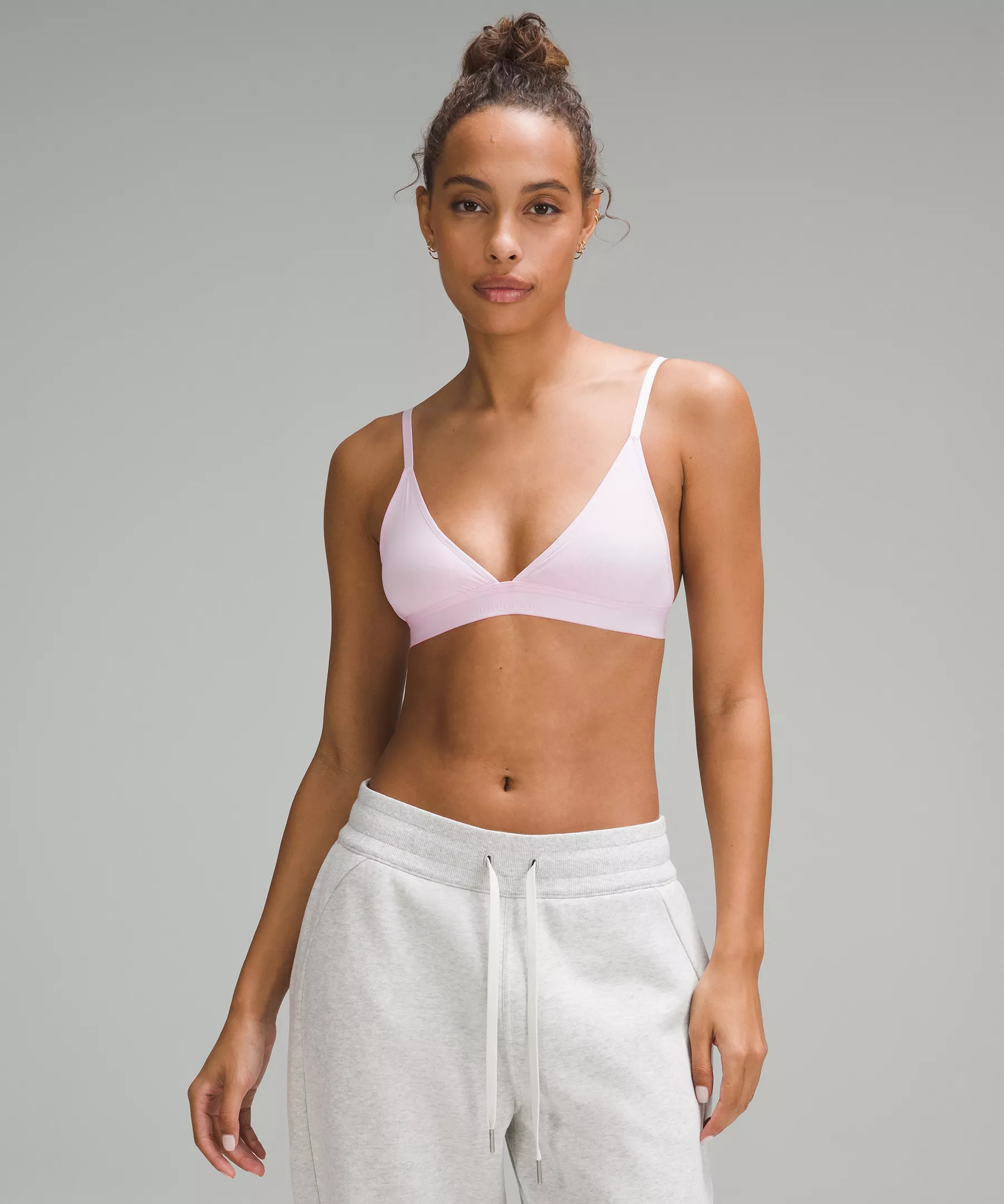 Nulu Mesh Logo Triangle Bralette | Lululemon (US)