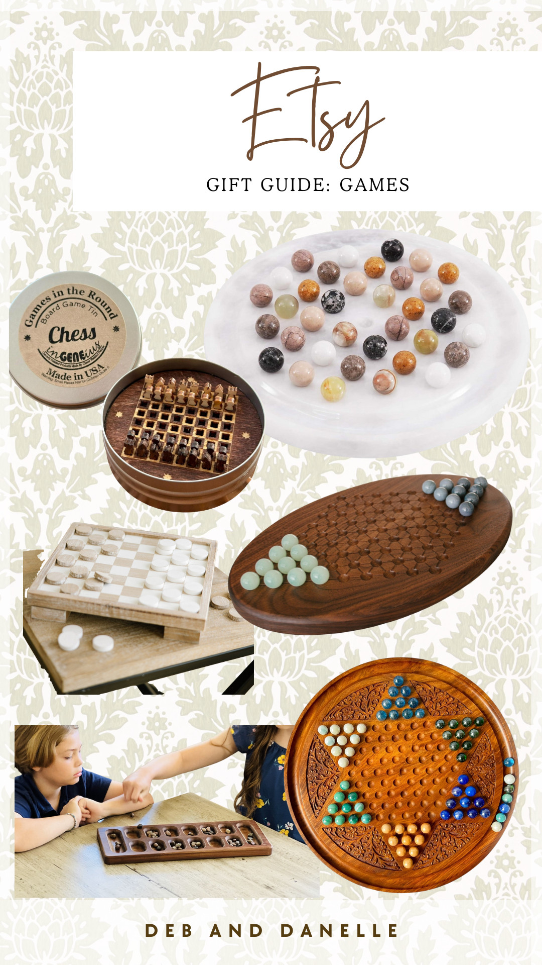 If you want to think outside the box for Valentine's Day gifting, take a peek at these beautiful game boards from @Etsy. Get a gift that you and your loved one can enjoy together.  

 #LTKHome #LTKFindsUnder100 #LTKMens