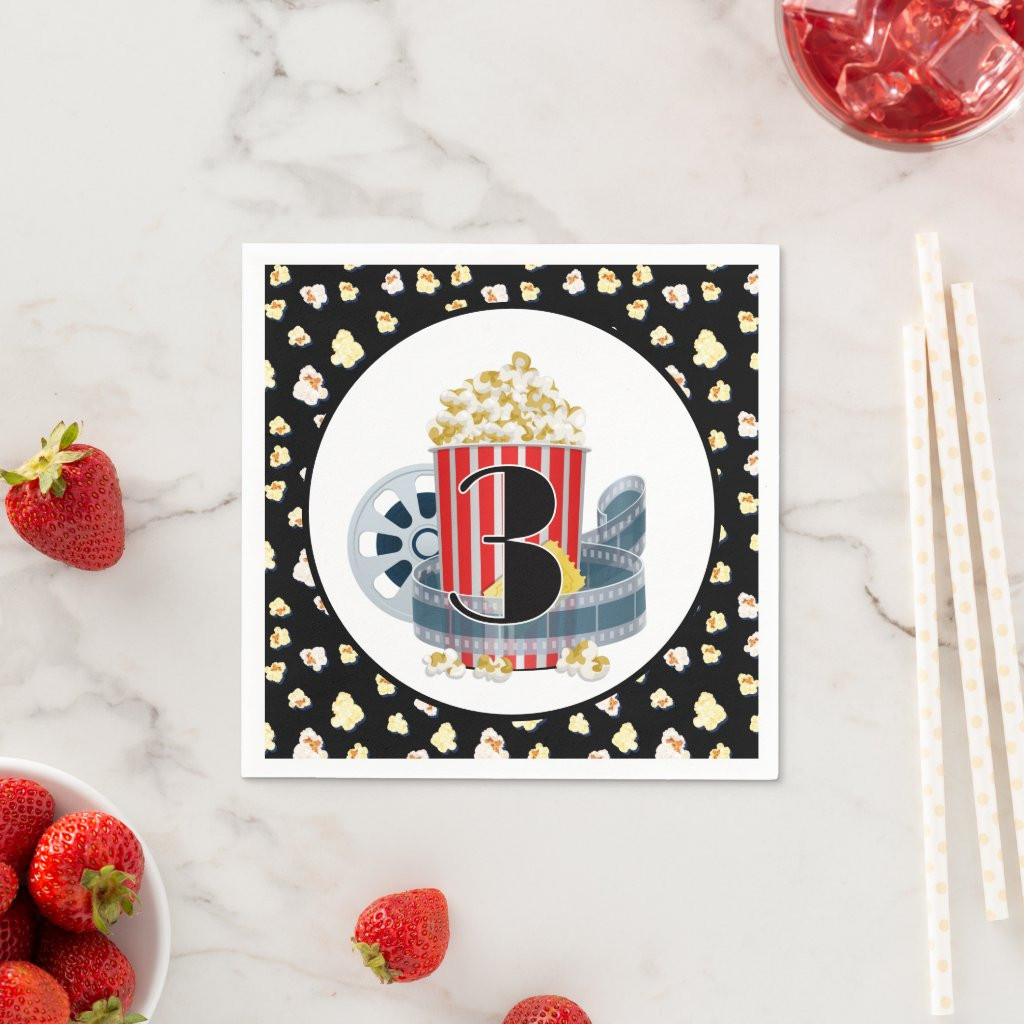 3RD Birthday movie theater party | Zazzle