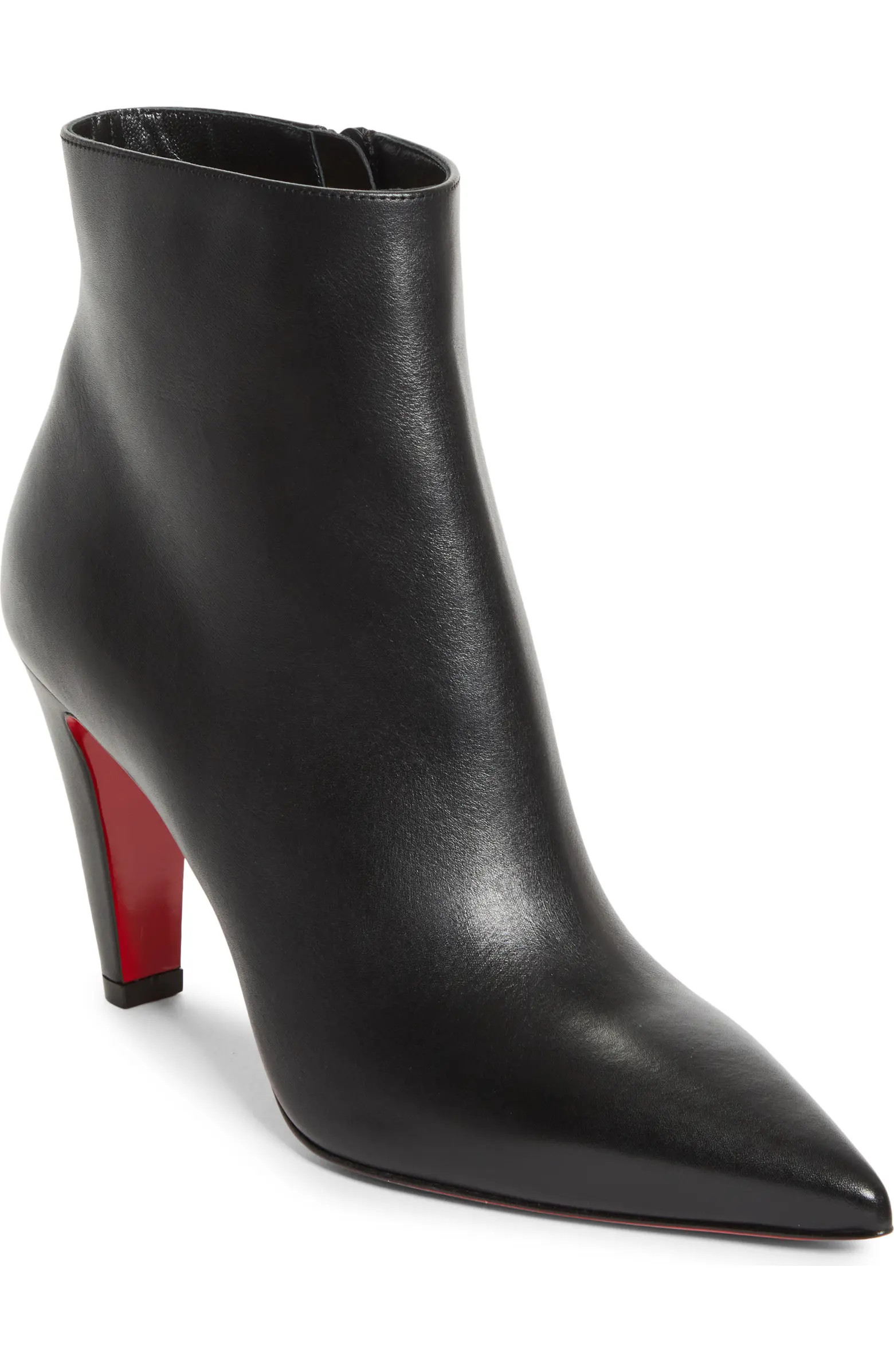 Christian Louboutin Vibella Pointed Toe Bootie (Women) | Nordstrom | Nordstrom