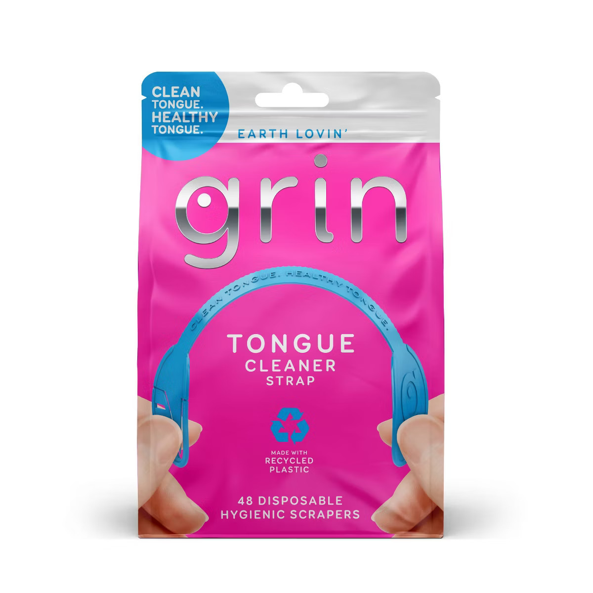 Grin Oral Care Tongue Cleaner Straps - 48ct | Target