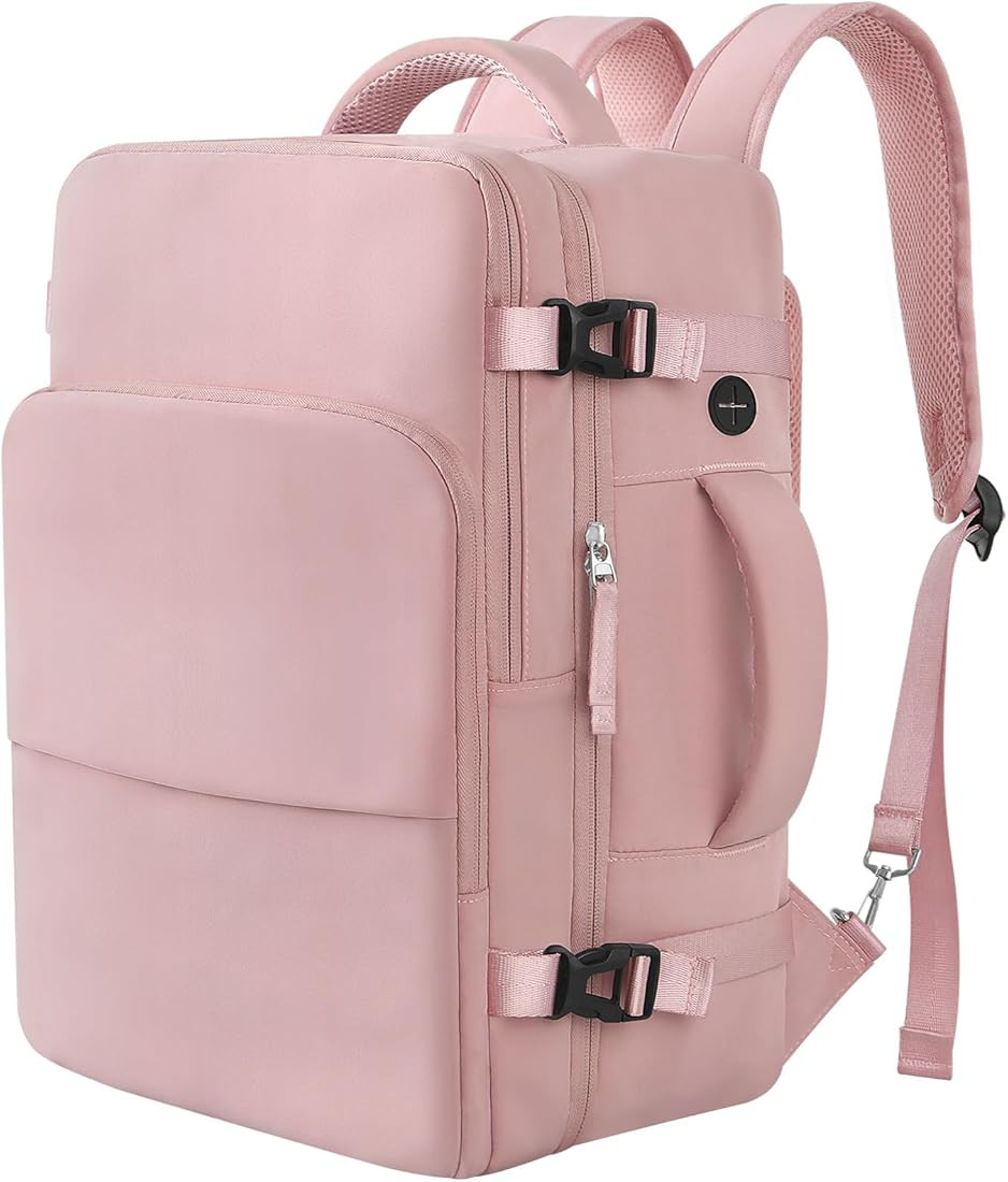 Hanples Large Travel Laptop Backpack for Women, Carry On Backpack, Hiking Backpack, Waterproof Du... | Amazon (US)